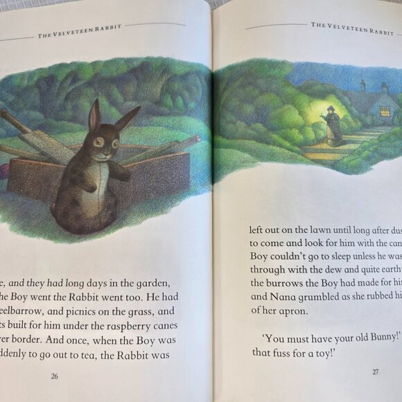 3/$45💕 Vintage 1980s The Velveteen Rabbit Hardcover – Classic - Picture 5 of 6